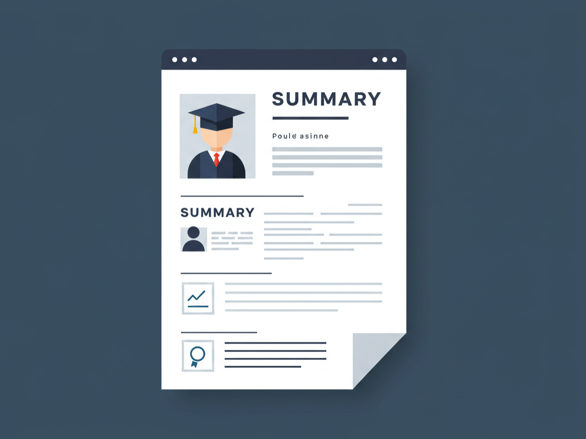 15 Resume Summary Examples for Students