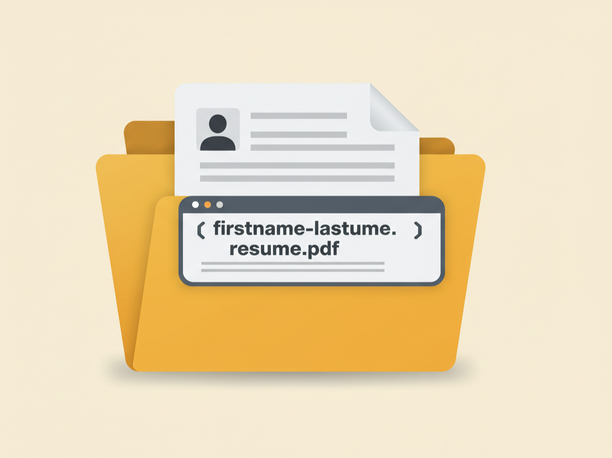 How to Name Your Resume File to Impress Recruiters & ATS