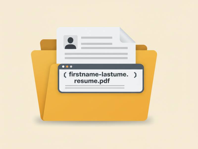 How to Name Your Resume File to Impress Recruiters & ATS