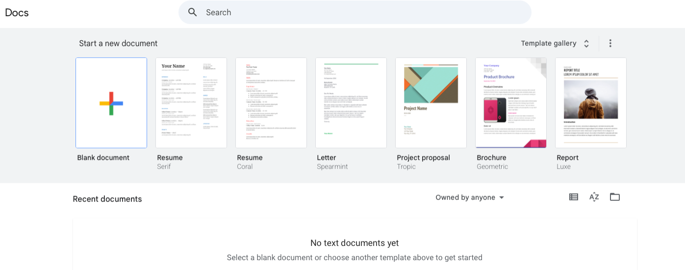 google docs