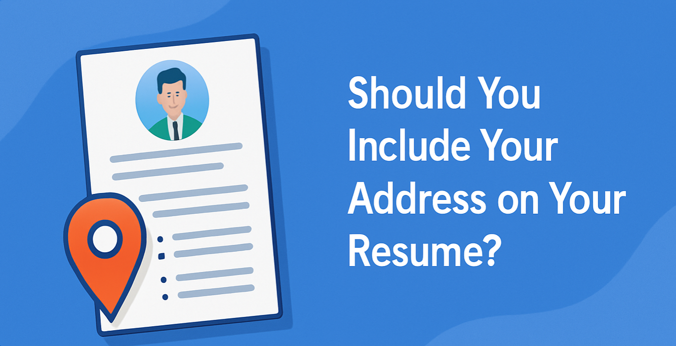 should you put your address on your resume