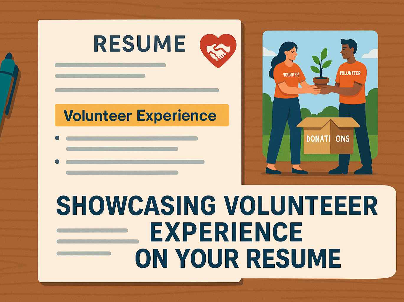 how to put volunteer work on resume